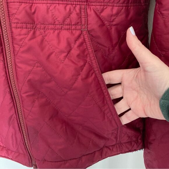 L.L. Bean Women’s Mountain Bound Primaloft hooded Jacket XS Reversible! - Picture 4 of 10